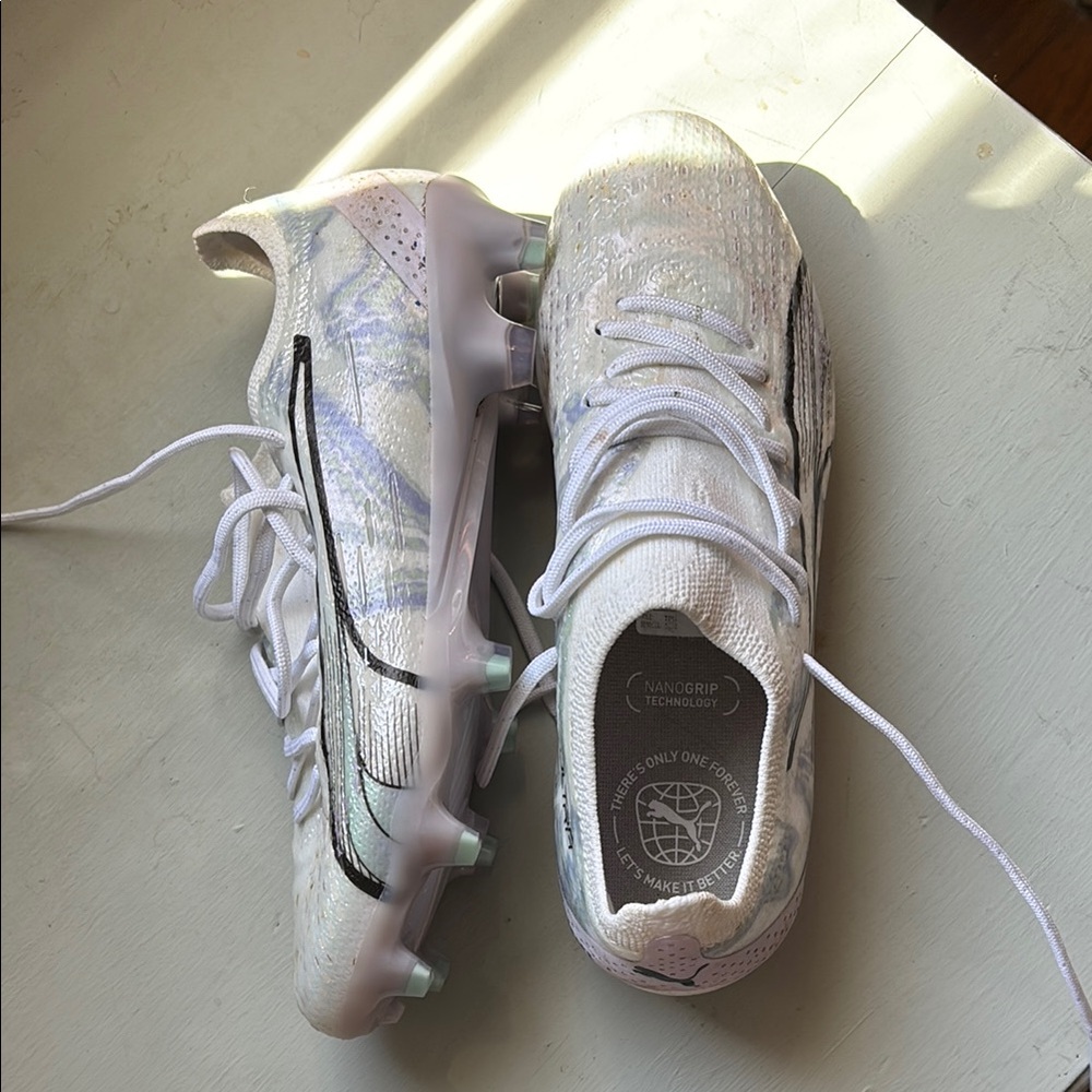 Puma White Athletic Shoes